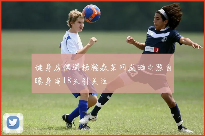 健身房偶遇杨瀚森某网友晒合照自曝身高18米引关注